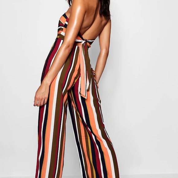 Striped jumpsuit - Picture 3 of 6